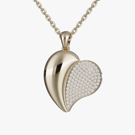 Moon Drop Jewelry Pendant